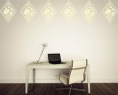 Damask Wall Pattern Decal Modern Vinyl Art Stickers